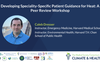 Workshop: Developing Speciality-Specific Patient Guidance for Heat: A Peer Review Workshop